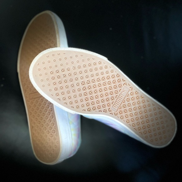 Puma Bari Slip On SoftFoam Tie Dye Canvas Sneaker Shoes - Picture 8 of 9